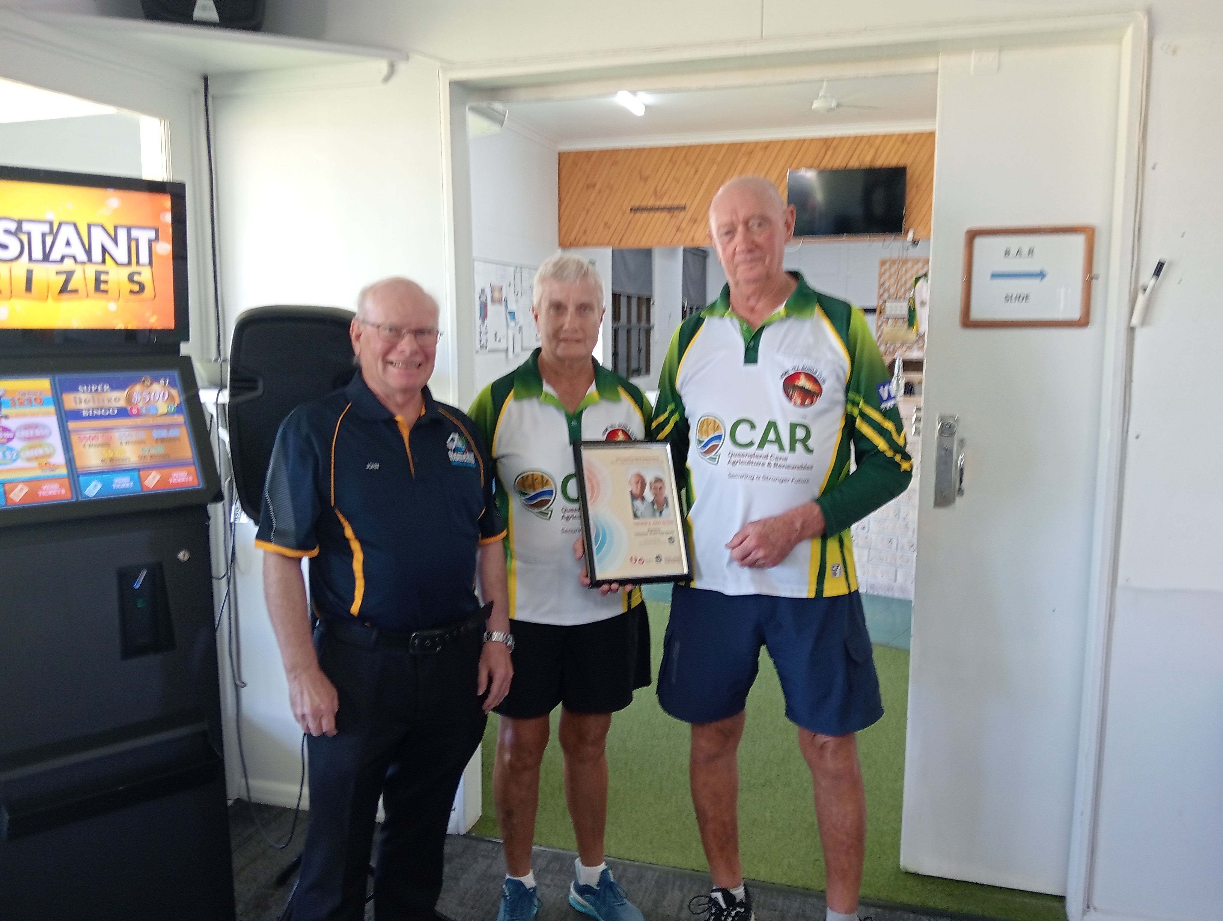 HOME HILL DUO RECEIVE VOLUNTEERING RECOGNITION