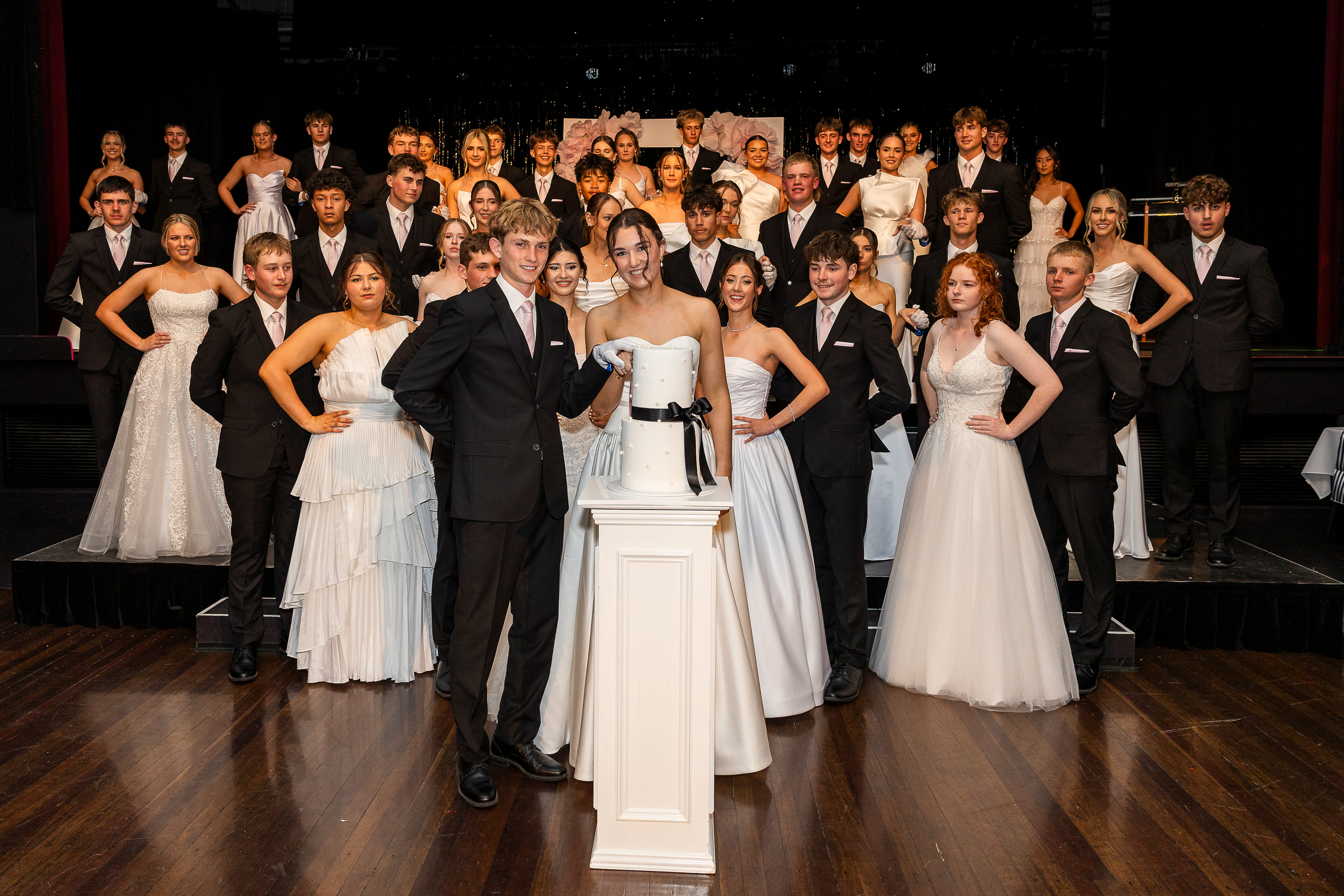 DEBUTANTES TAKE TO THE FLOOR AT BURDEKIN SINGERS BALL