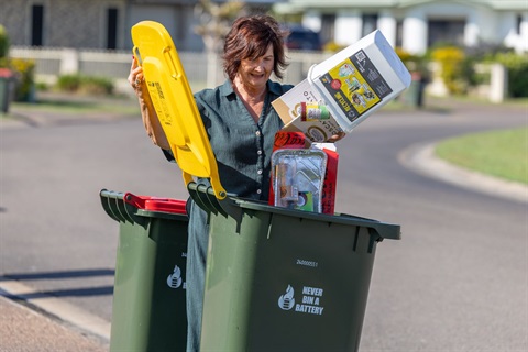 MORE THAN A QUARTER OF BURDEKIN RECYCLING IS CONTAMINATION