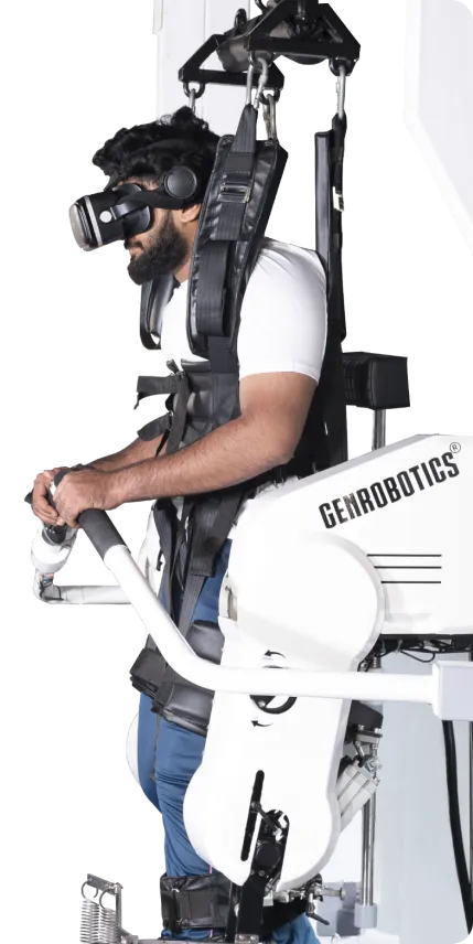 A person who is using machine