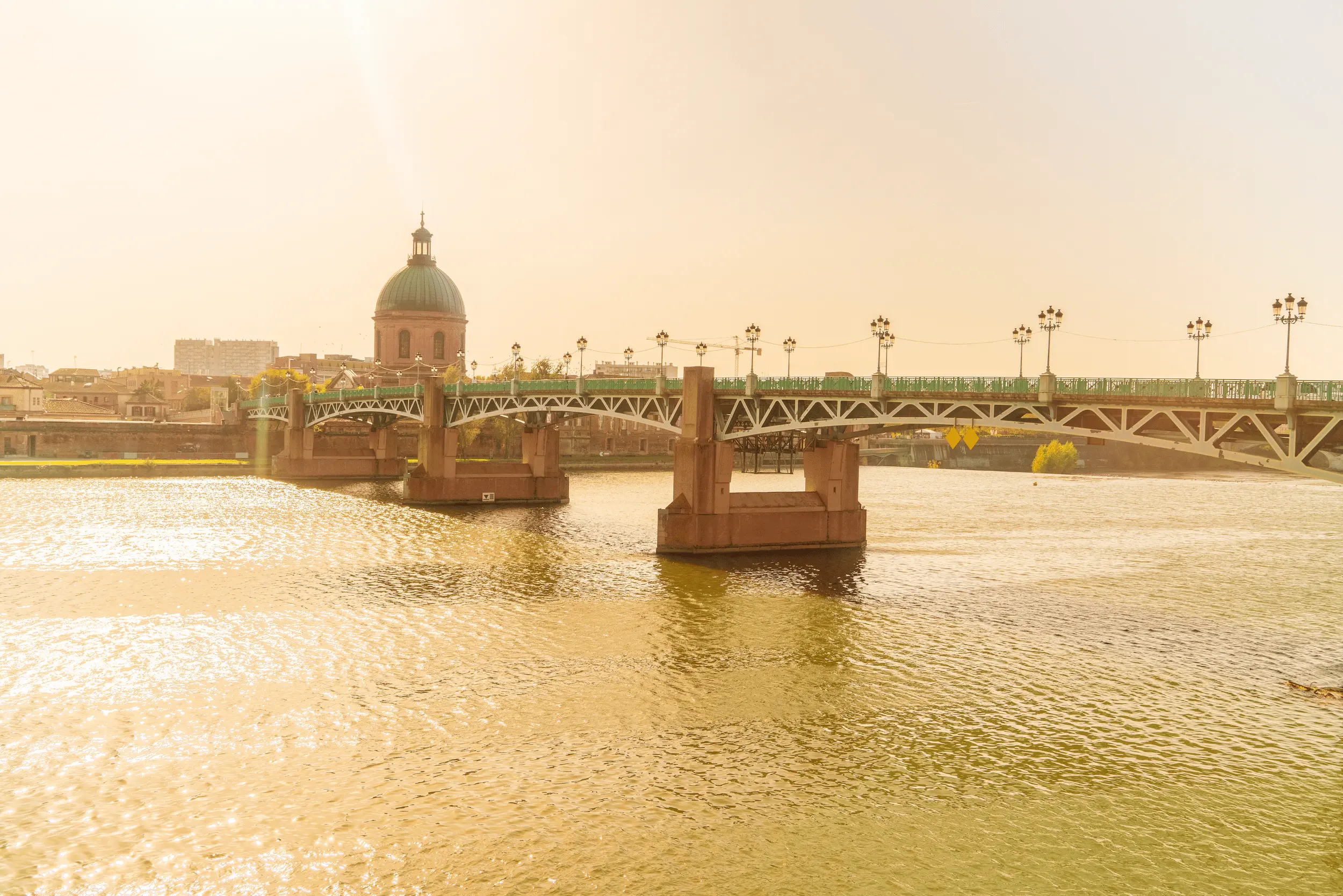 Une photo de la Garonne à Toulouse