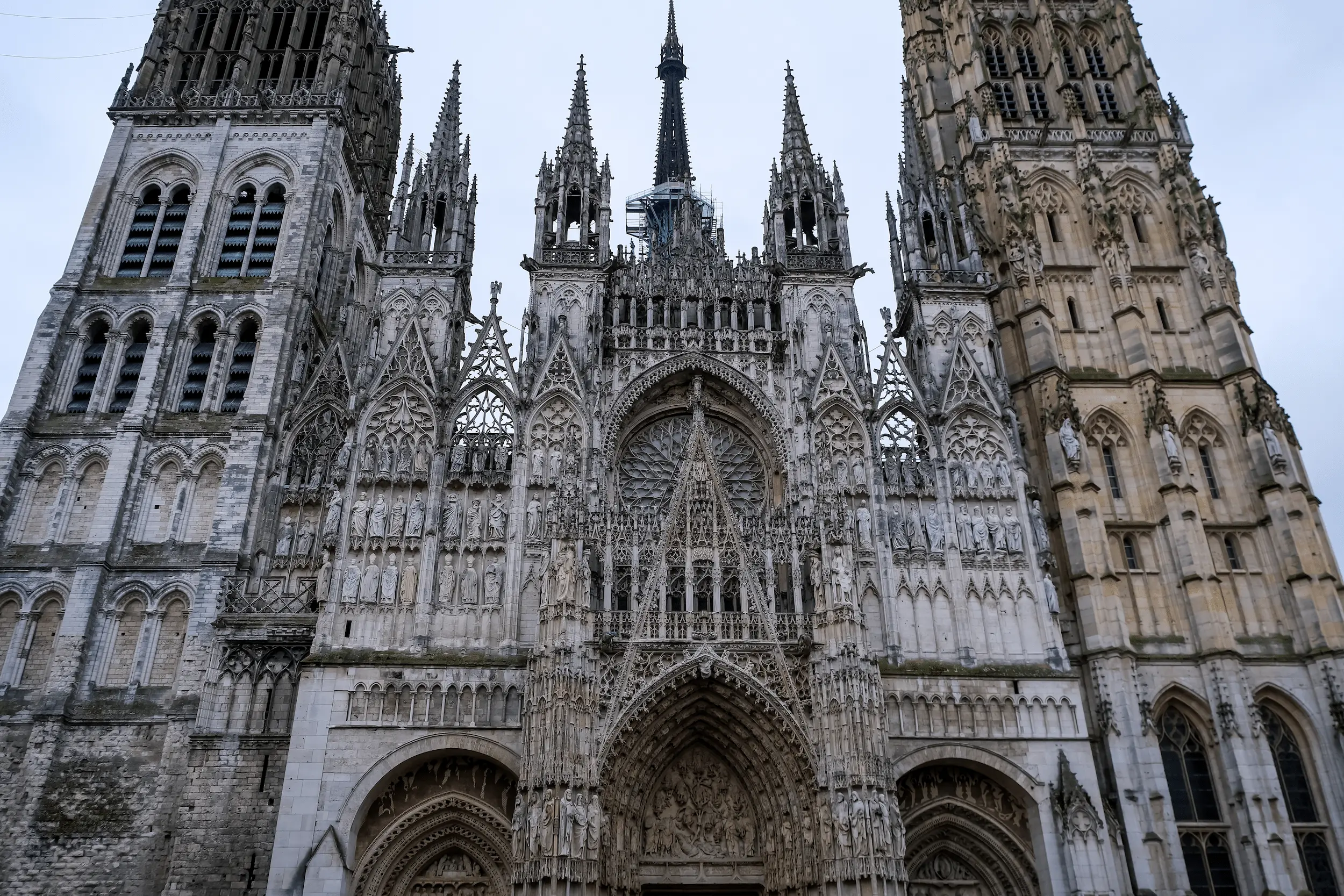 Façade de la cathédrale de Rouen
