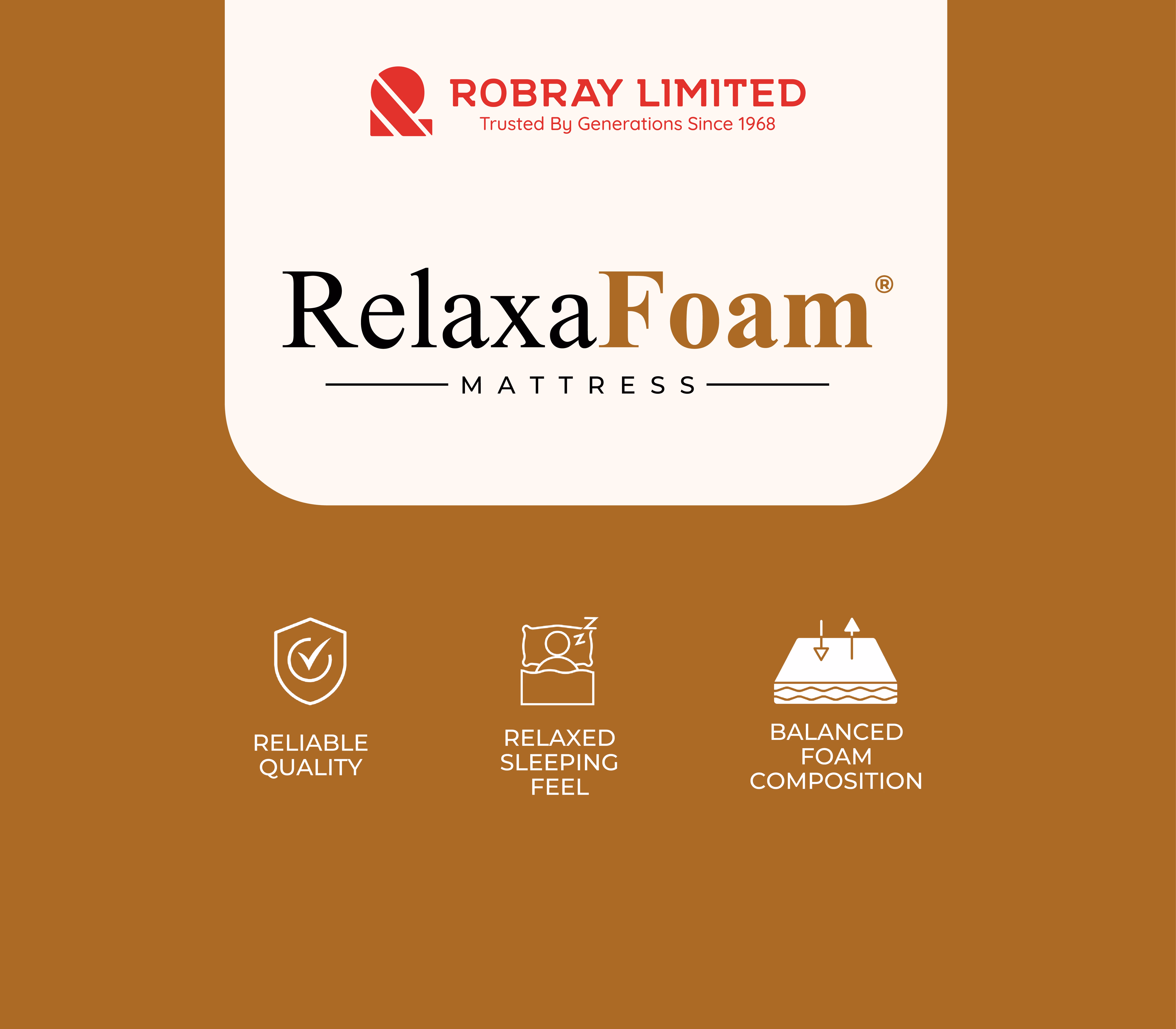 Robray Mattress_RelaxaFoam_Icons
