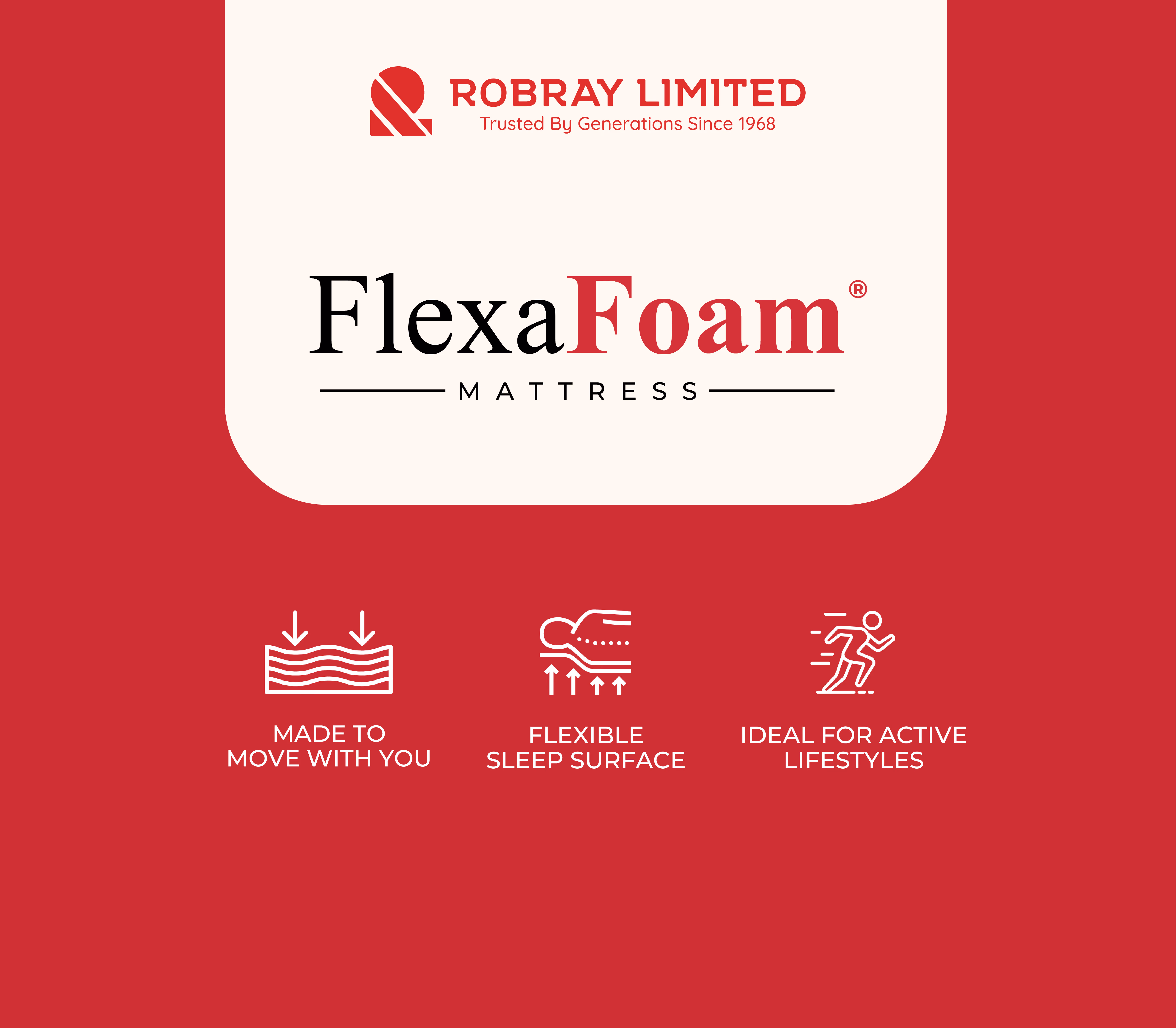 Robray Mattress_FlexaFoam_Icons