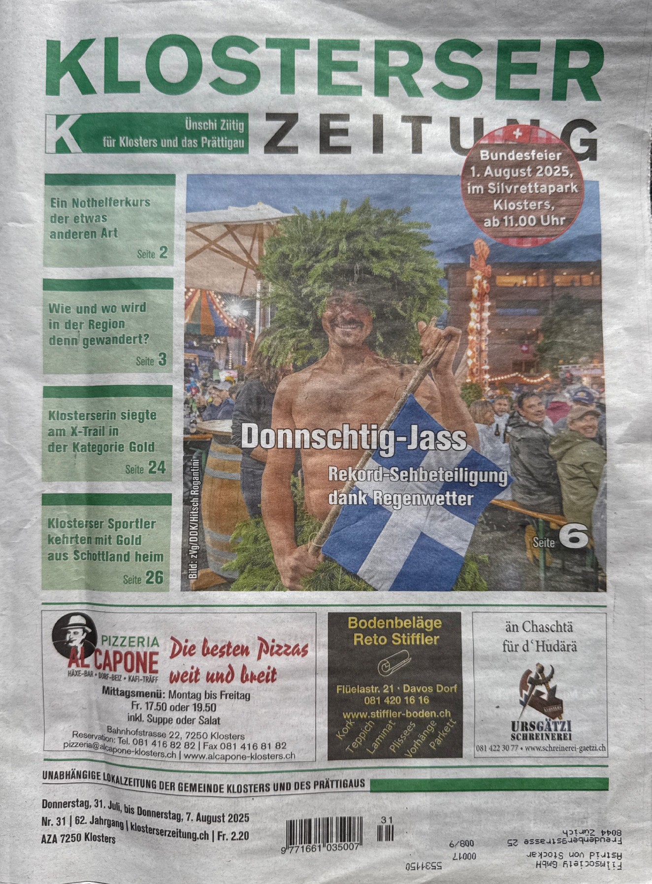 77 / 2025-08-07_Klosterser Zeitung