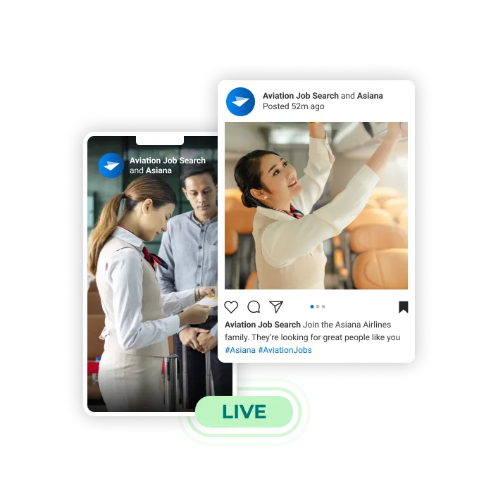 Aviation job ad builder