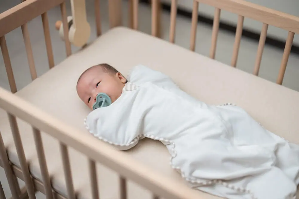 Newborn Sleeping with a Pacifier