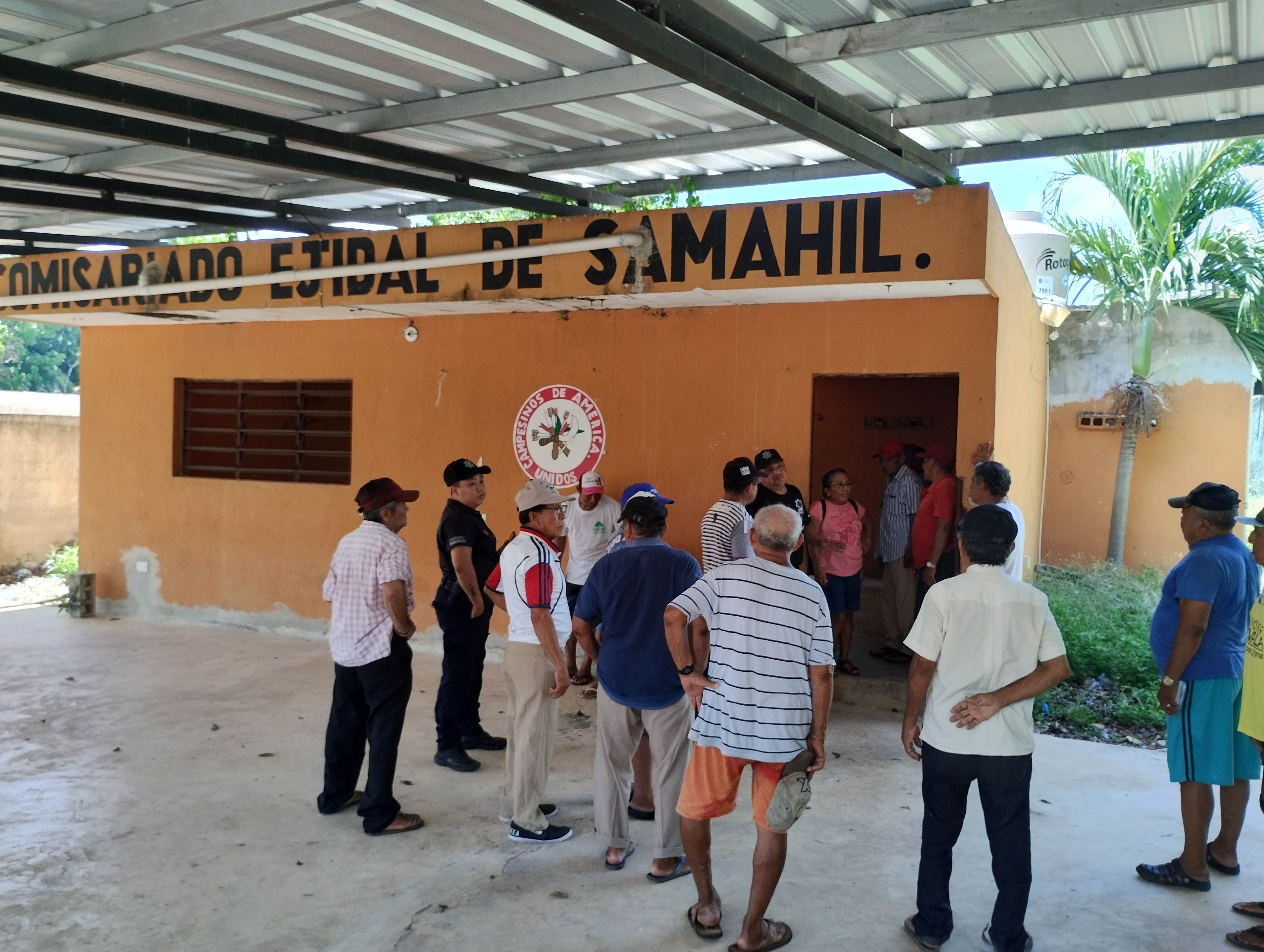 Primer Asamblea del Comisariado Ejidal en Samahil, Yucatán