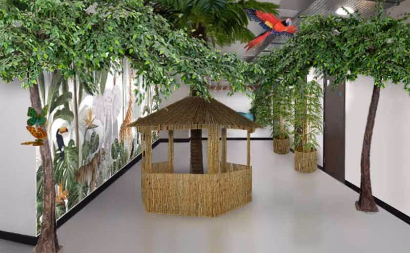 CGI image of proposed room makeover