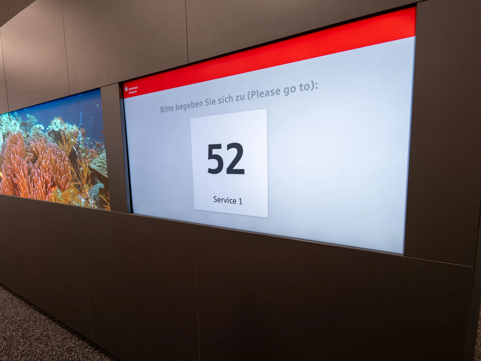 Besucherleitsystem für Besucher