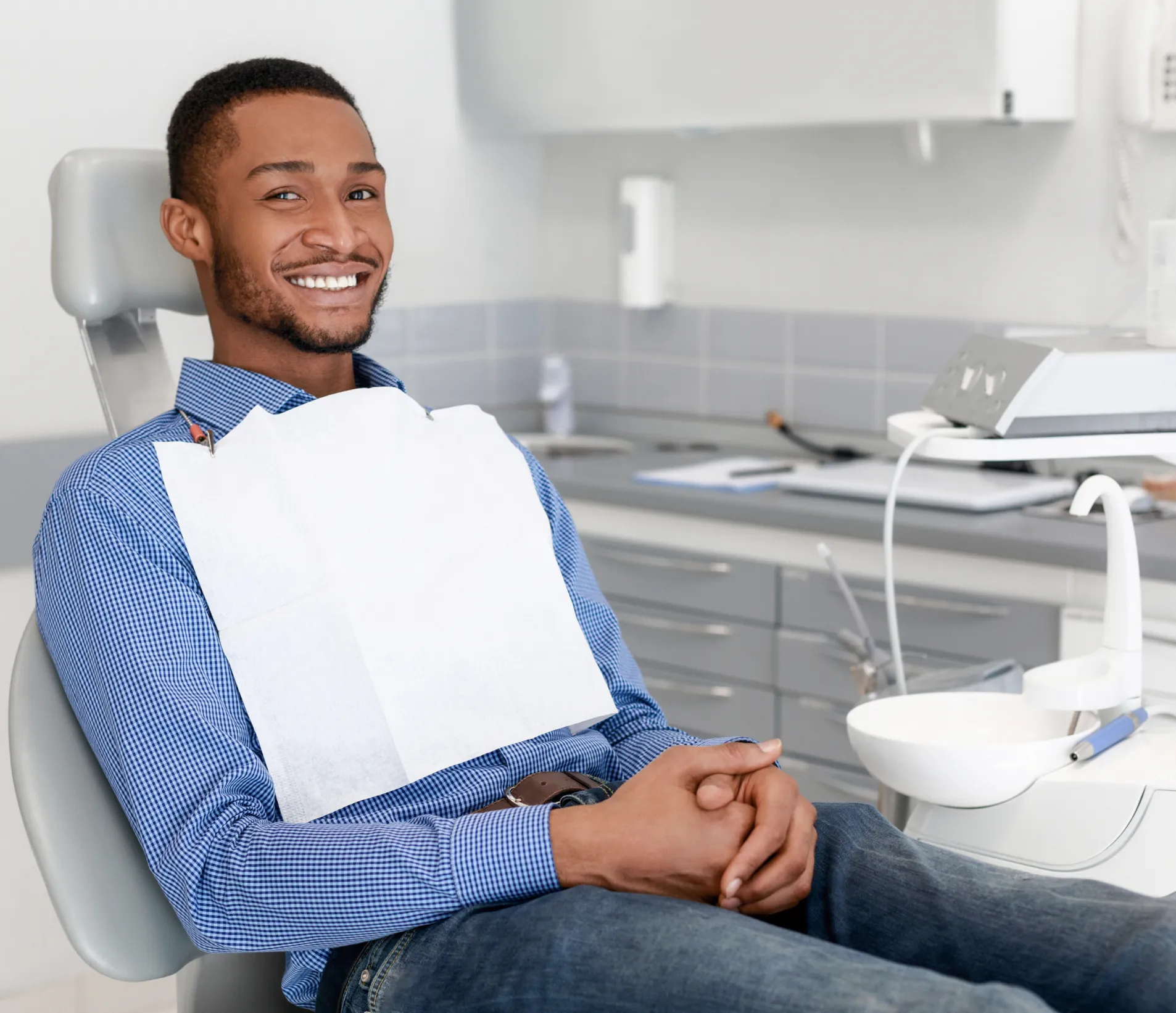 Happy patient