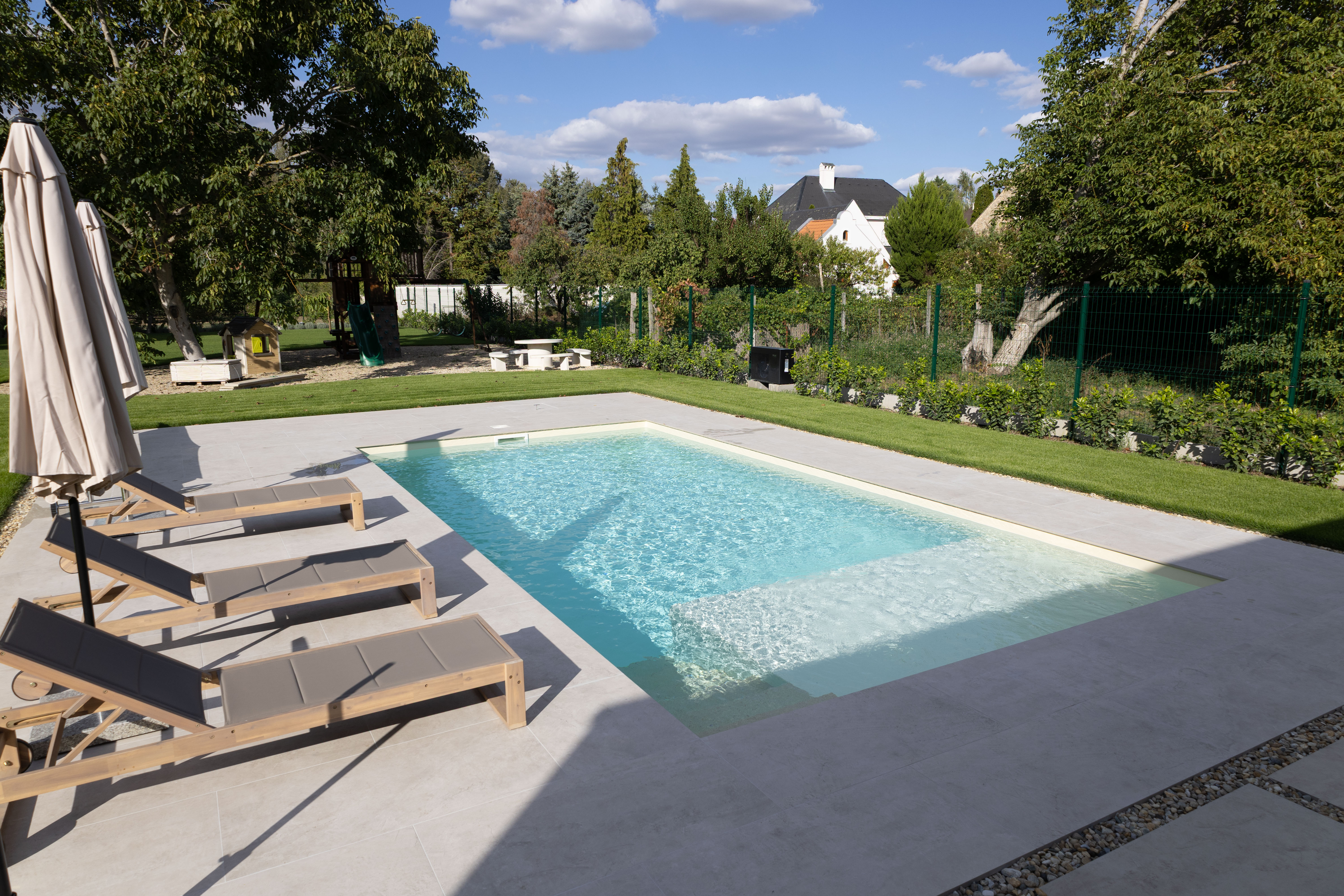 Családi oázis modern kivitelben