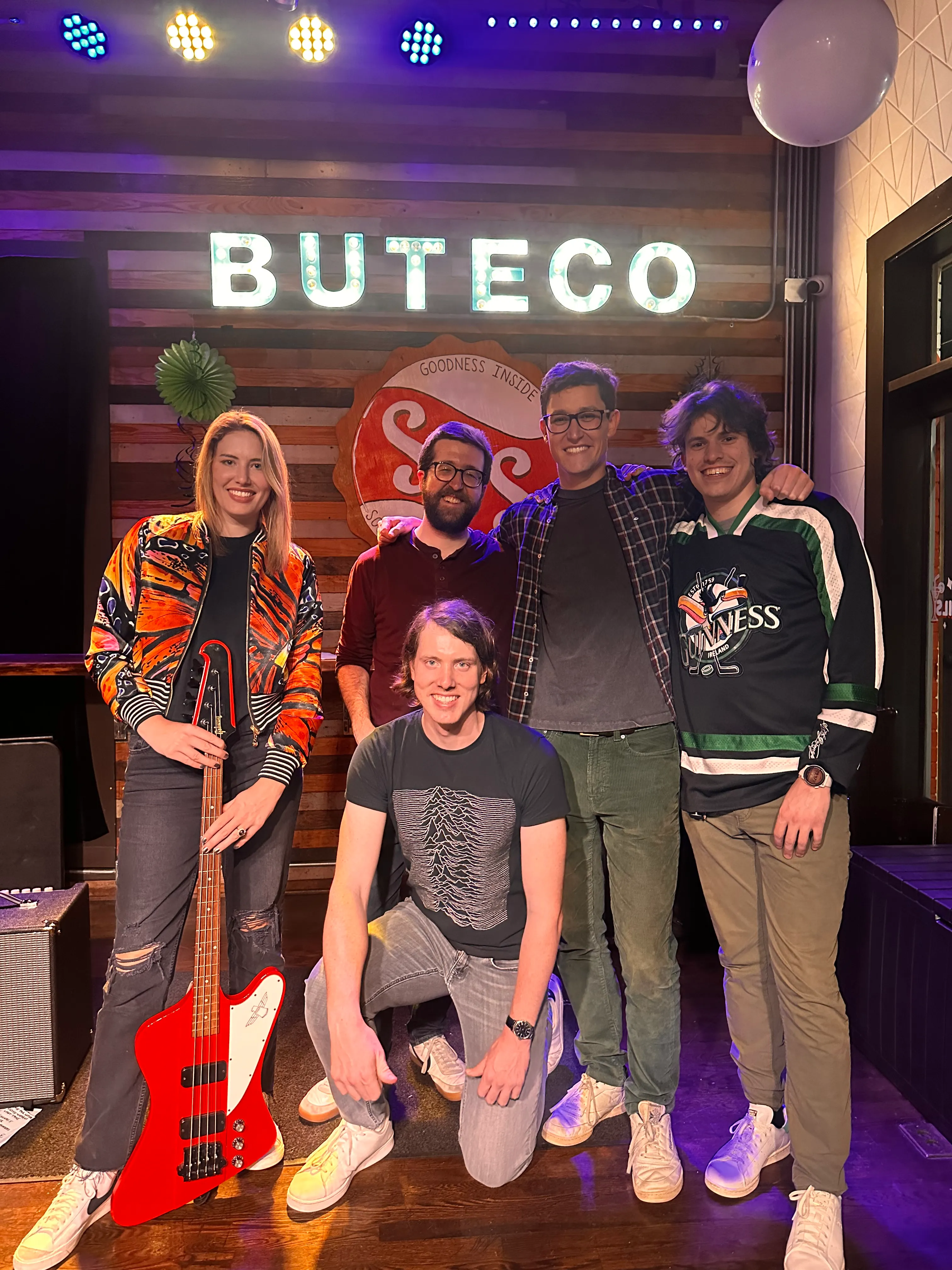 Grace and The Frontrunners on stage at Buteco