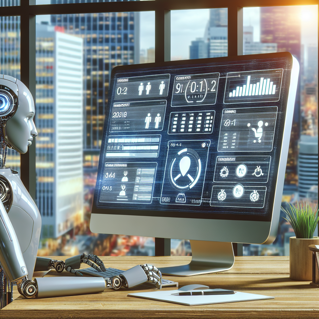 An illustration depicting AI-driven call scheduling in action.