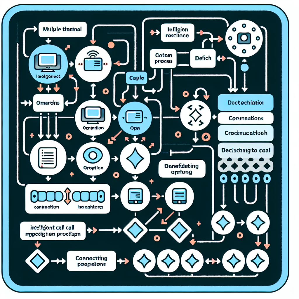 An image showing the intelligent call merging process