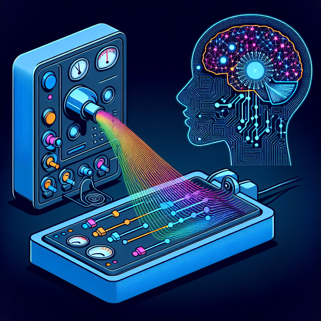 An illustration of AI-powered Voice Stress Analysis
