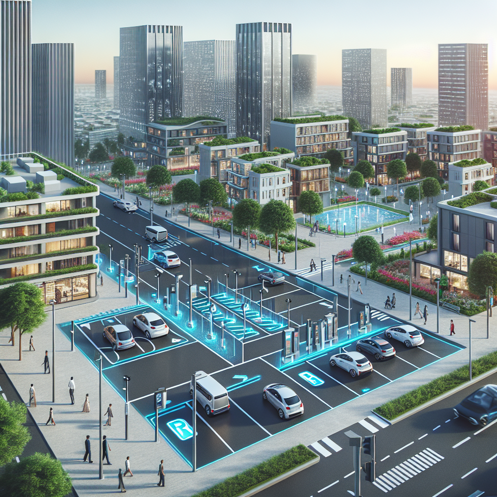 An image illustrating a seamless integration of AI call parking system with existing infrastructure