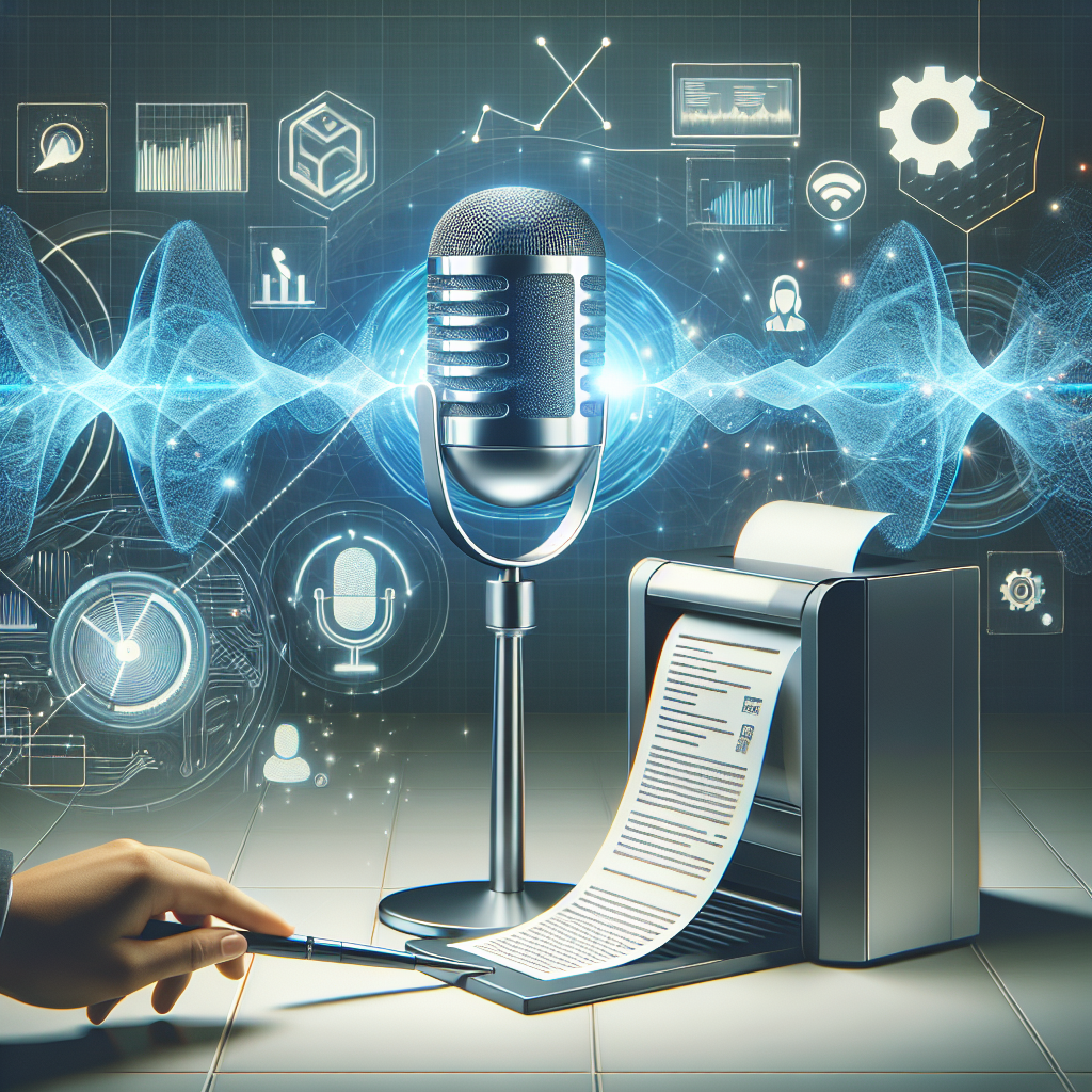 An illustration of voice-activated service ticket creation process