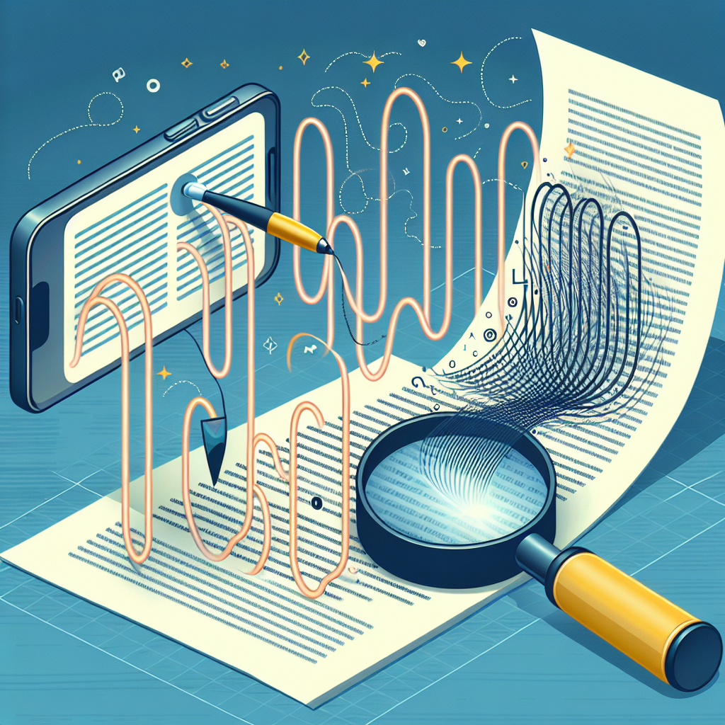 An illustration showing a call being transcribed and valuable insights being extracted