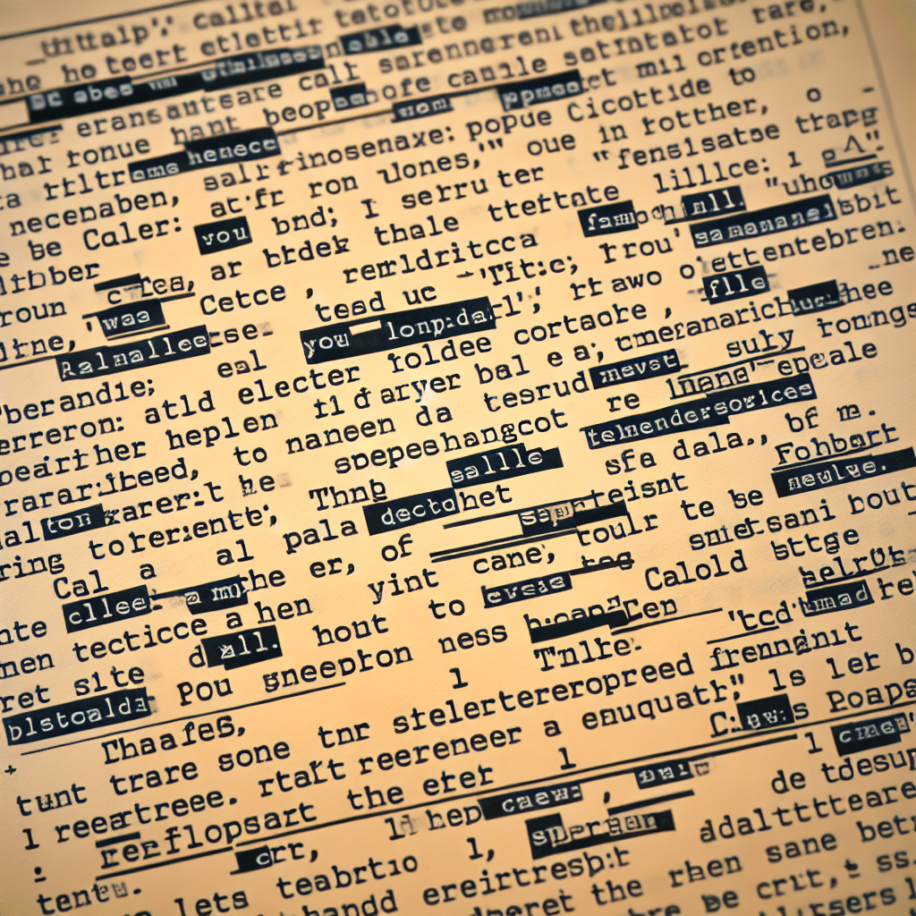 An image showing a transcription of a call conversation