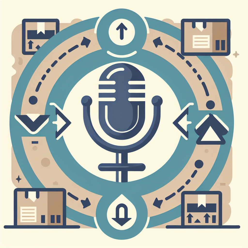An image depicting a microphone icon representing voice activation in processing RMA