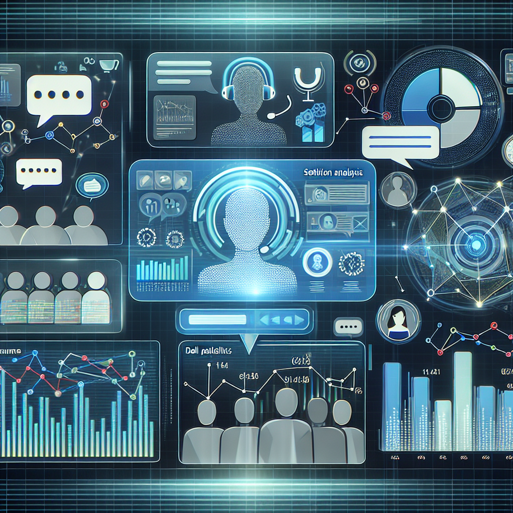 An image depicting AI analysis of recorded phone calls