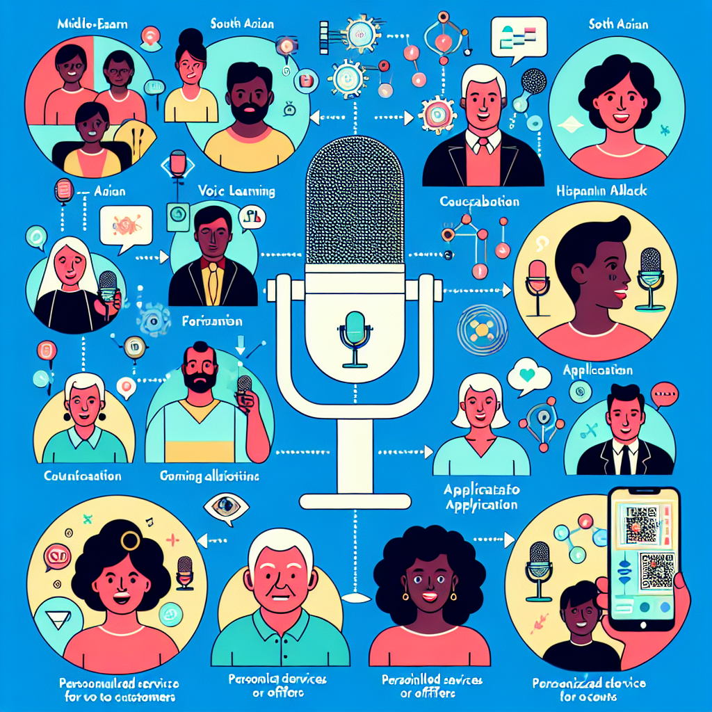 An infographic demonstrating how voice-based customer profiling works
