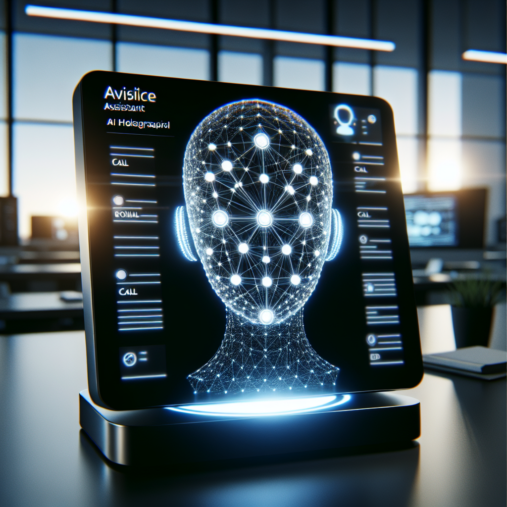 An AI assistant analyzing call patterns