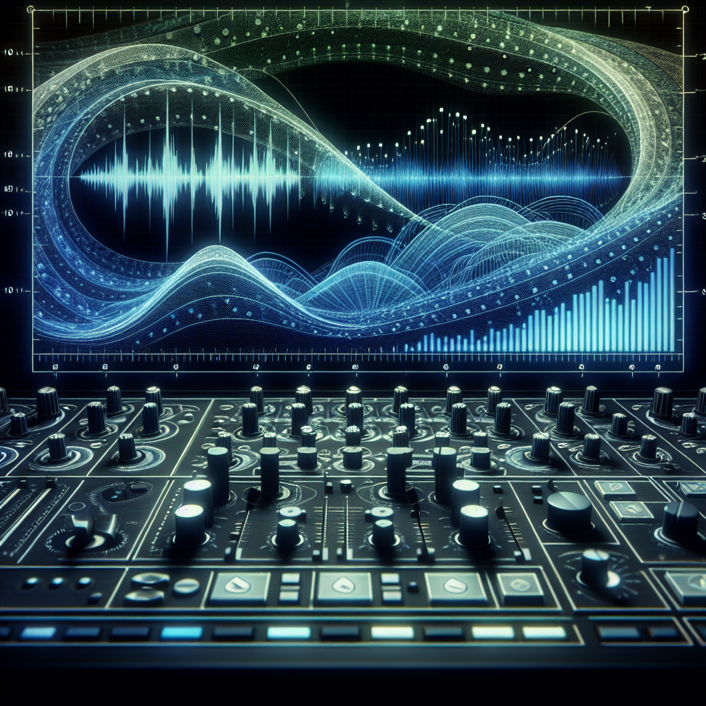 An image showing audio waves being analyzed by software