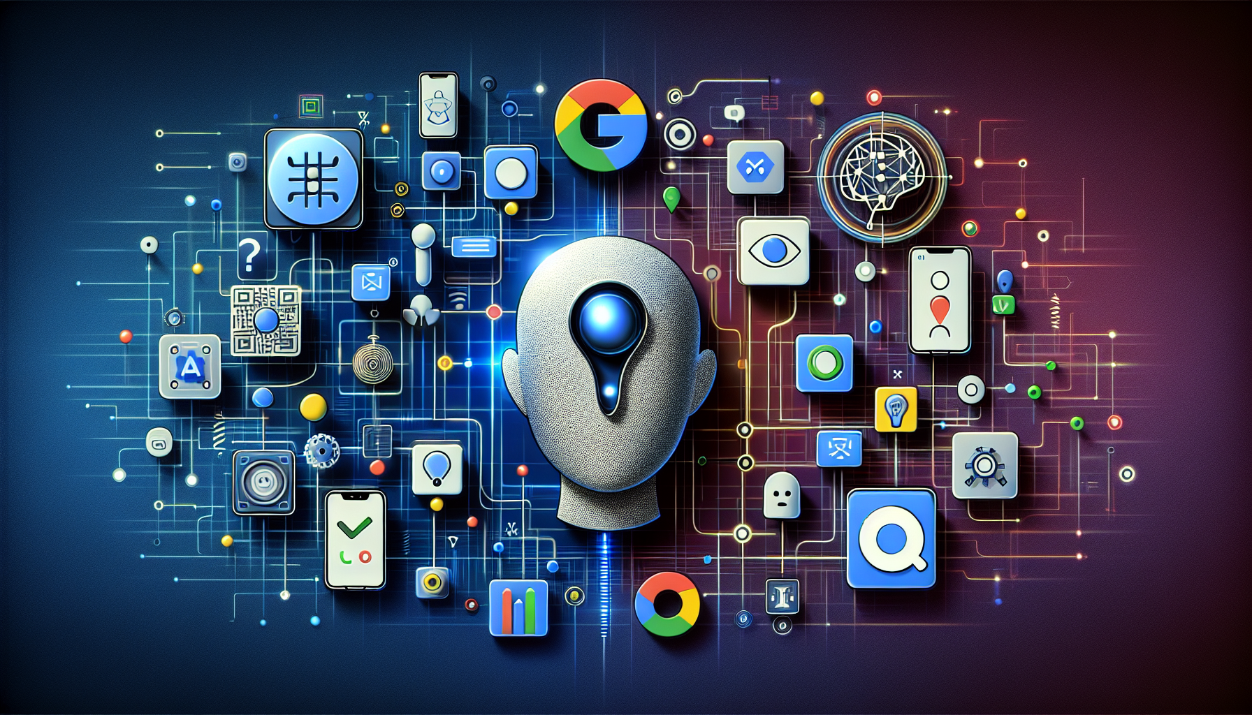 An infographic detailing the analytical possibilities offered by AI-enhanced virtual phone systems compared to Google Voice.