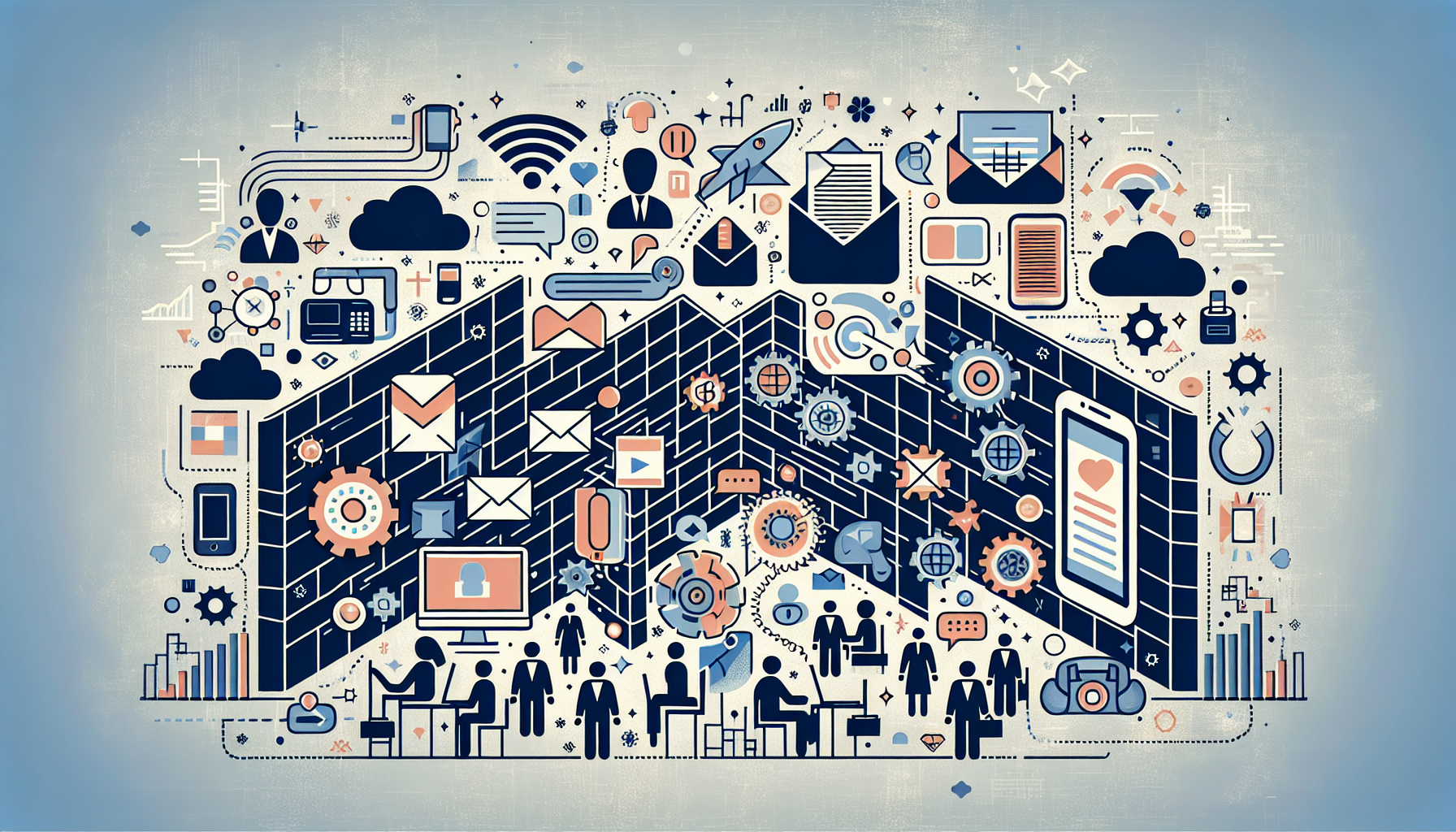 An illustration highlighting the limitations of Google Voice for business communication