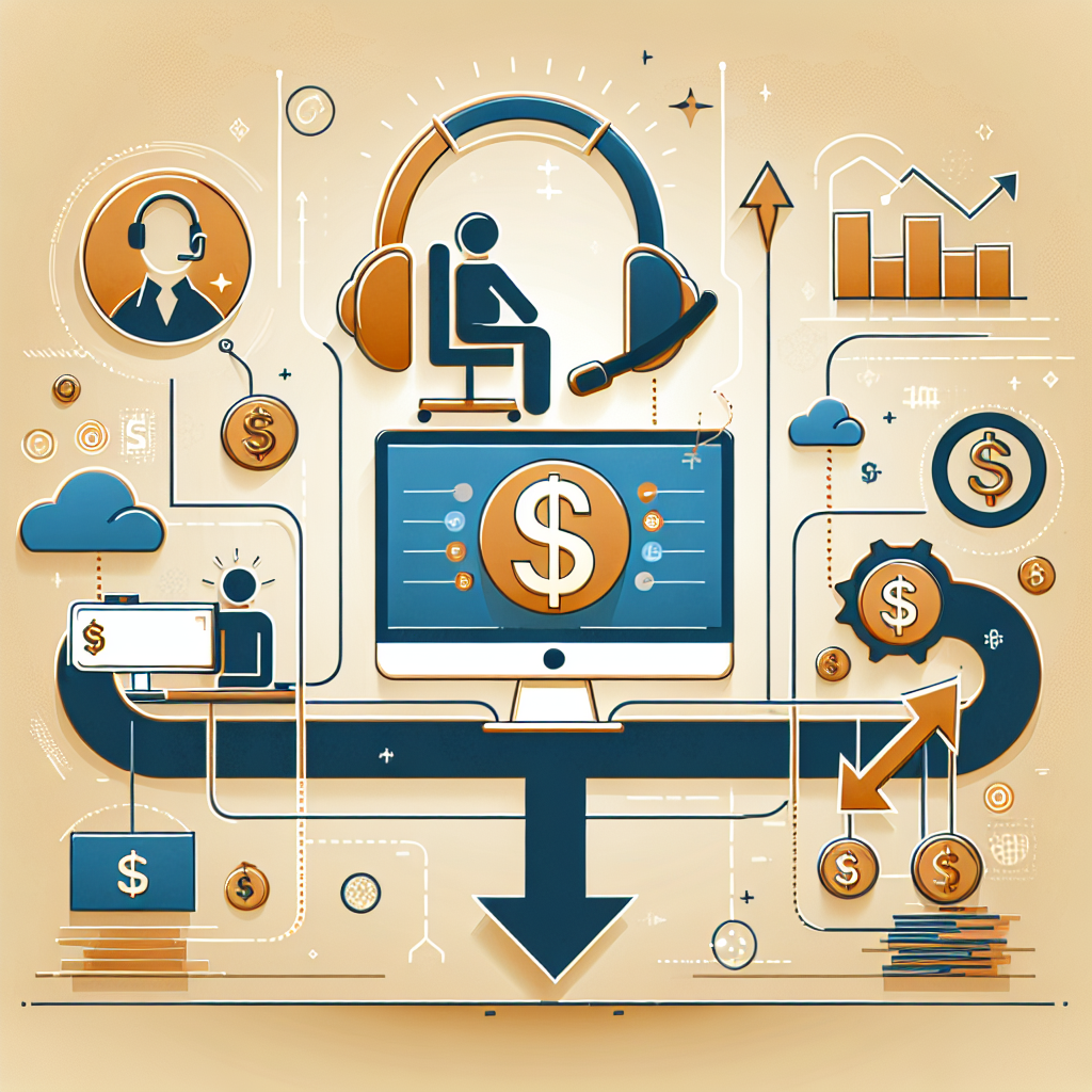 An infographic depicting cost savings achieved through virtual receptionist services.