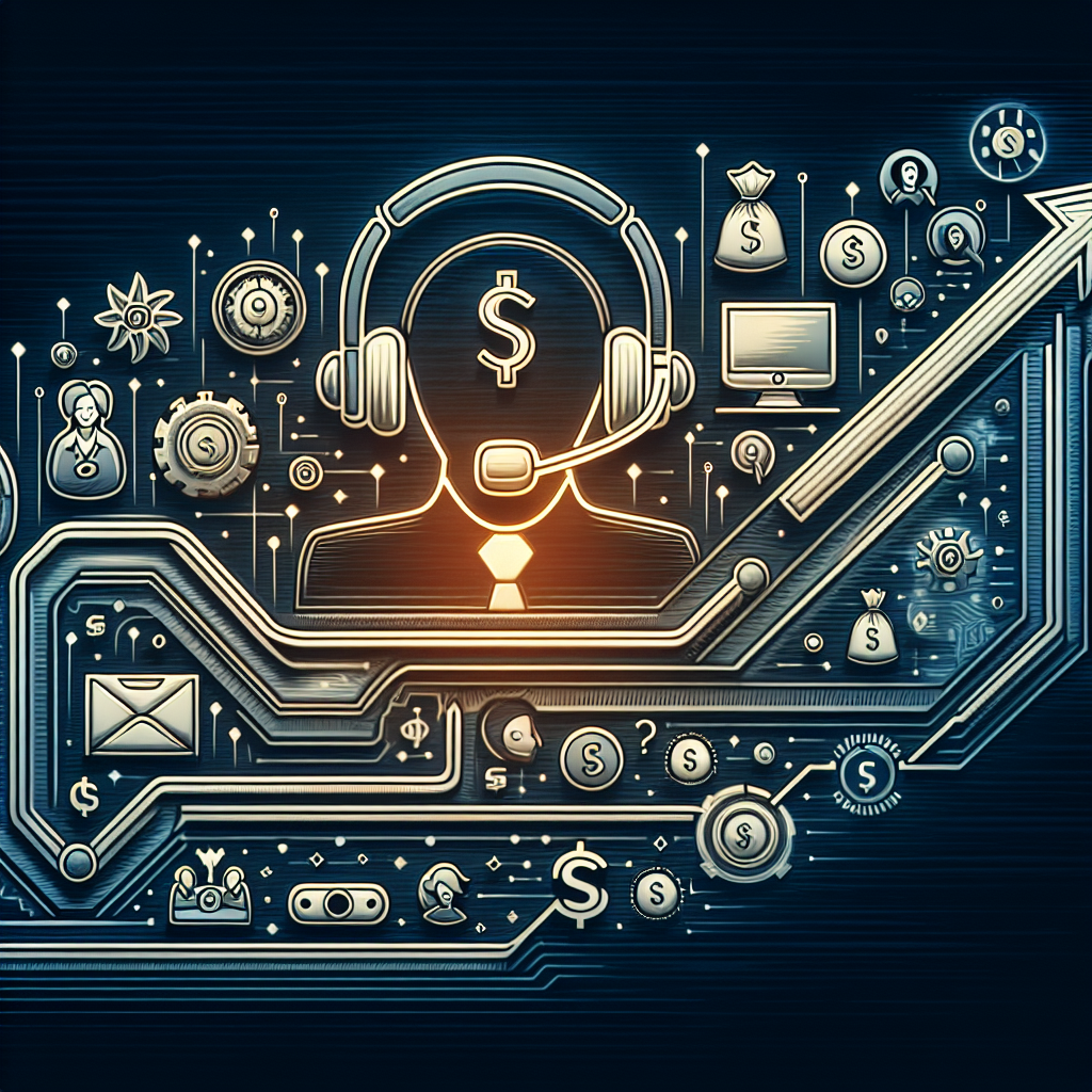 A graphic illustrating earnings potential through affiliate marketing with an emphasis on virtual receptionist technologies