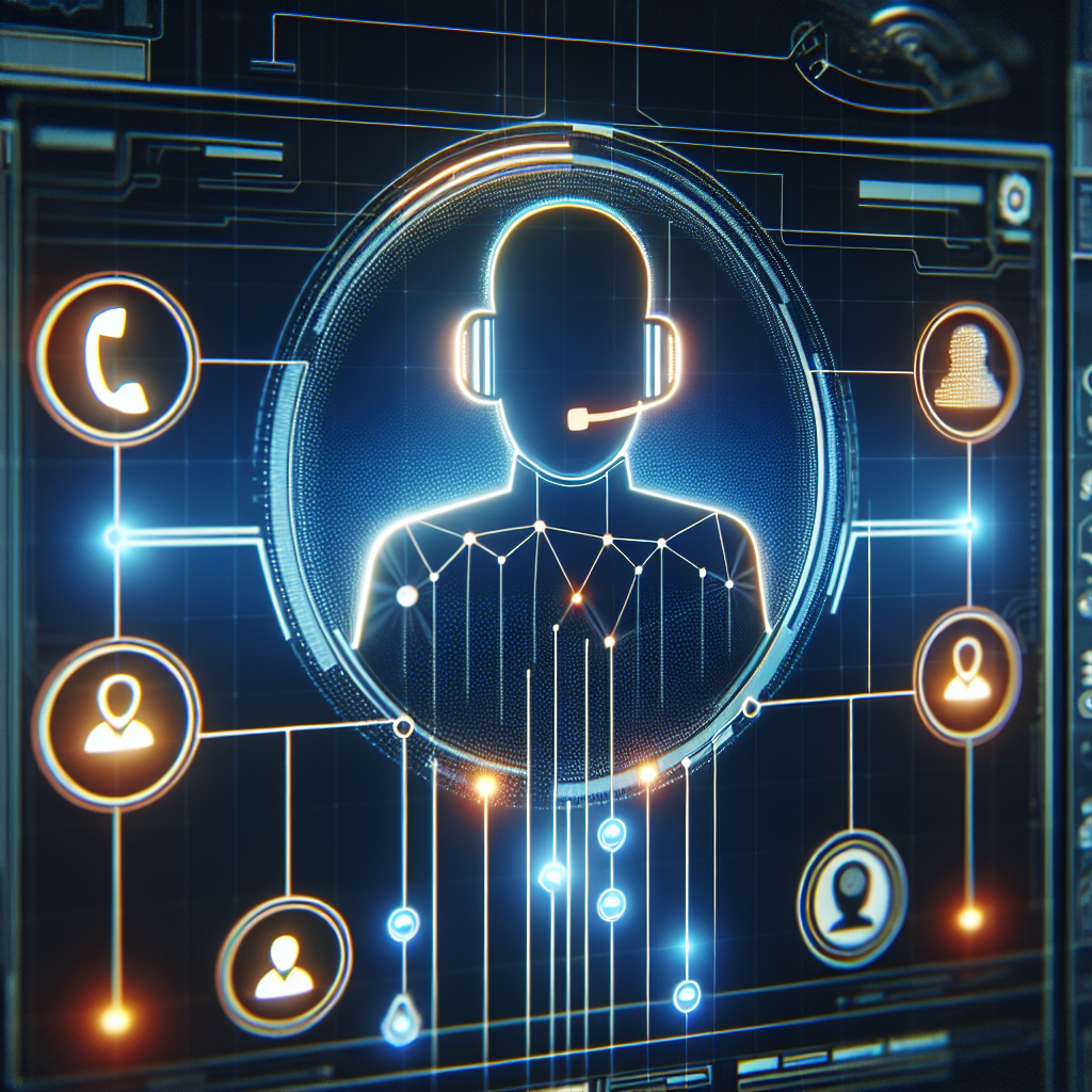 A virtual phone receptionist in action, showcasing a digital interface managing multiple calls.