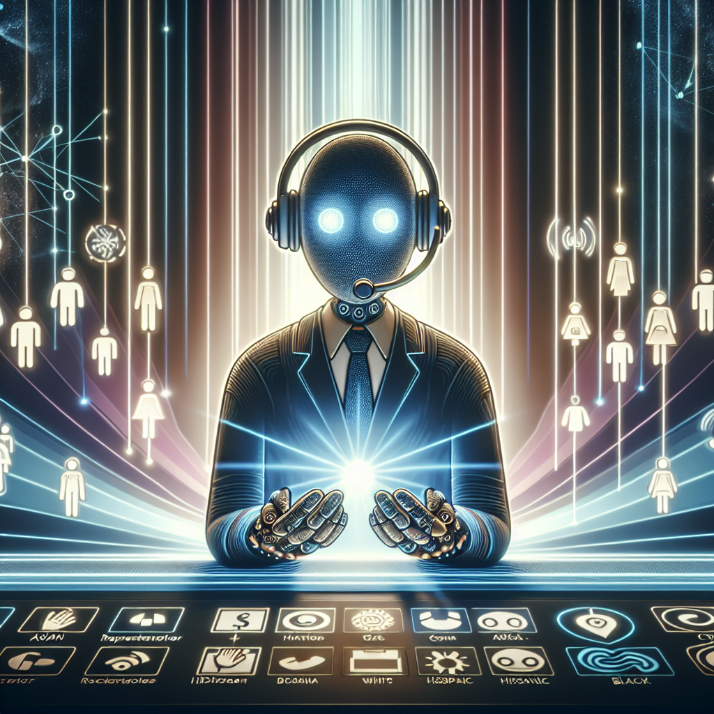 An illustration depicting a virtual receptionist managing calls.