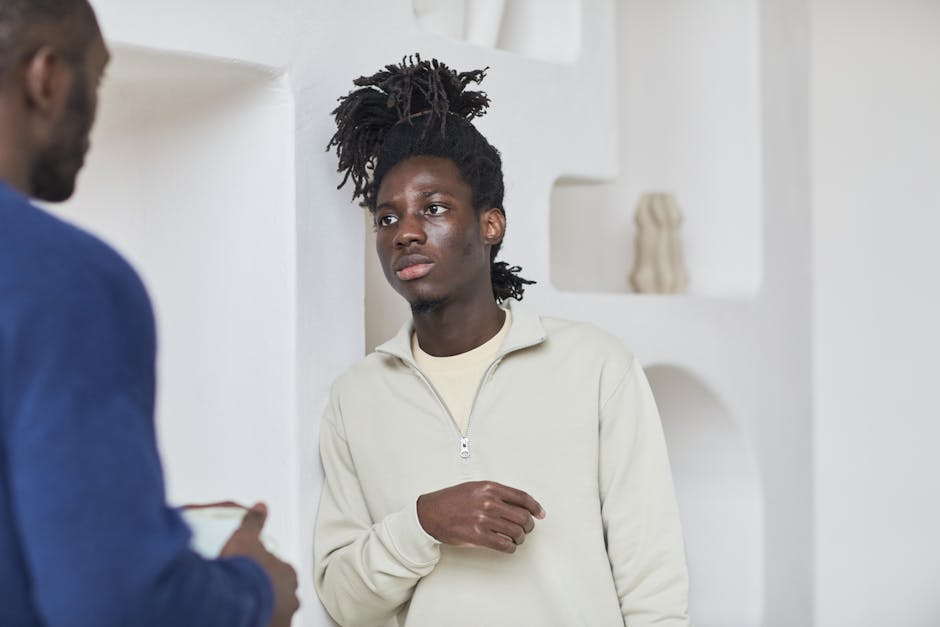 A professional setting with a business person leaving a voicemail message, conveying engagement and attentiveness.