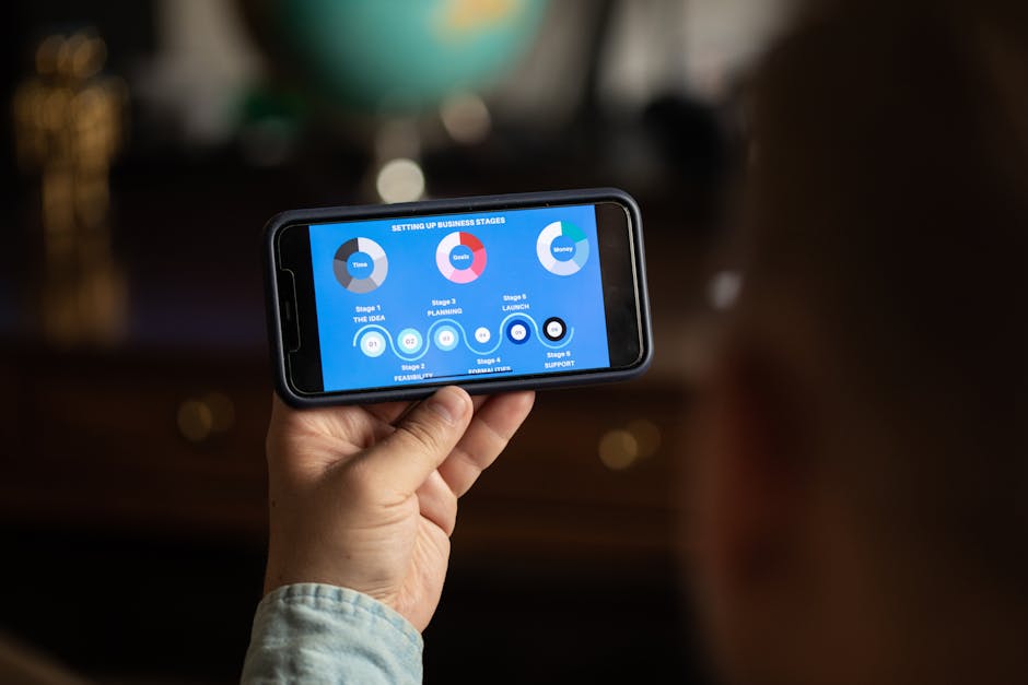 A smartphone screen displaying various call-blocking apps, with a user looking pleased.