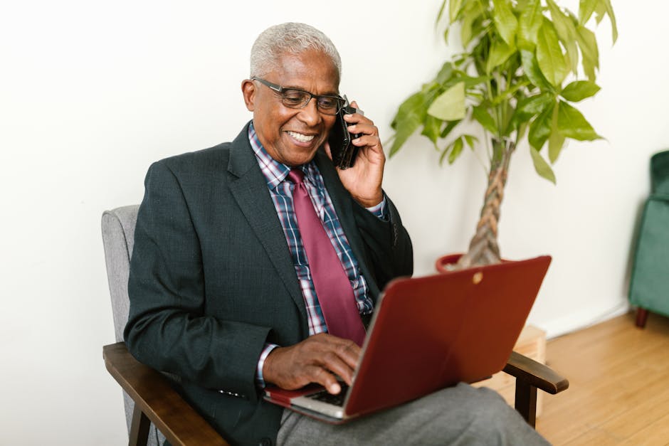 A vibrant office scene with employees looking frustrated on phone calls, emphasizing the chaos of unwanted communications.