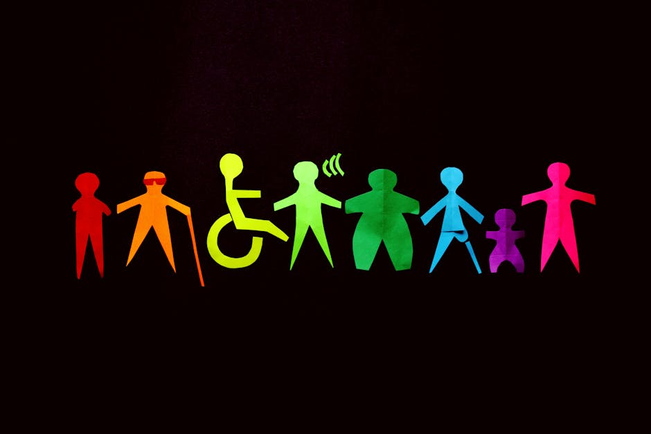 A vibrant illustration of people from diverse backgrounds engaging with a virtual assistant in different languages.