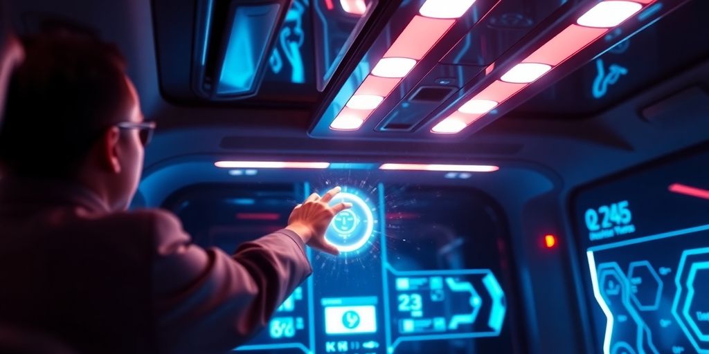 Car wash attendant using AI interface.