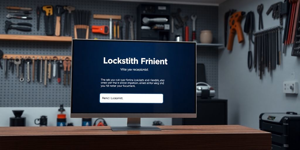 Locksmith using AI receptionist for business growth.