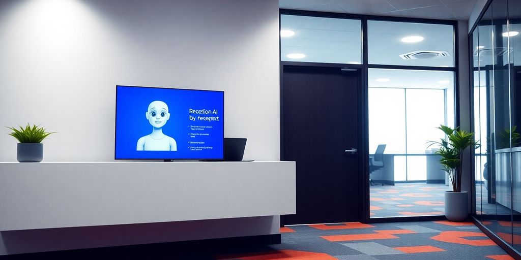 AI receptionist helping a carpet cleaning business.