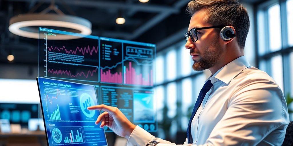 Immigration lawyer working with AI receptionist.