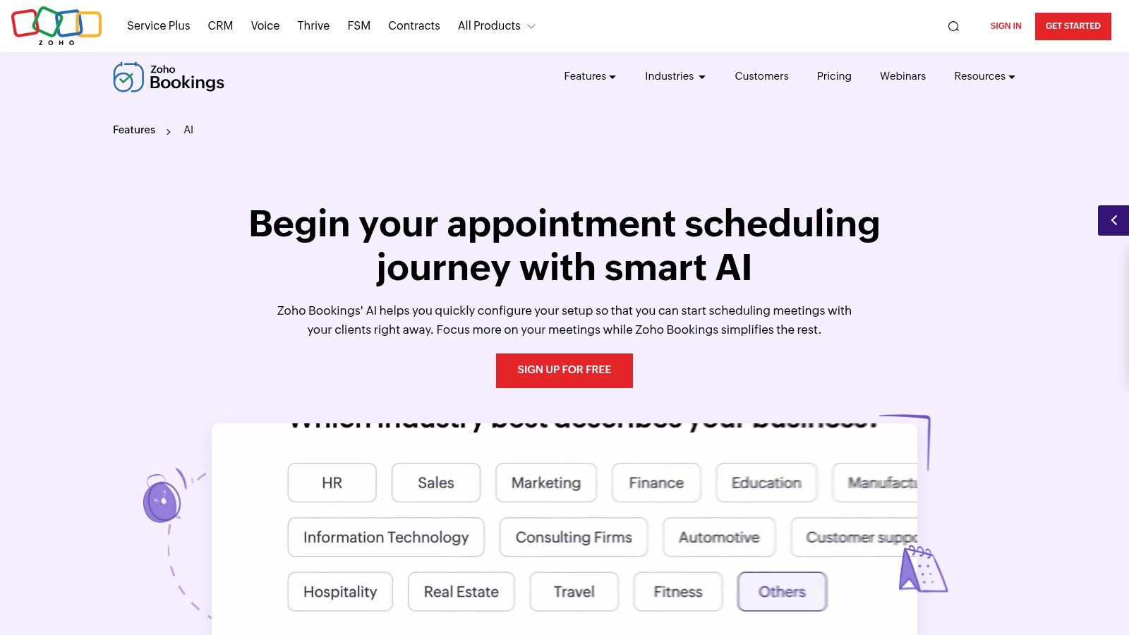 Zoho Bookings