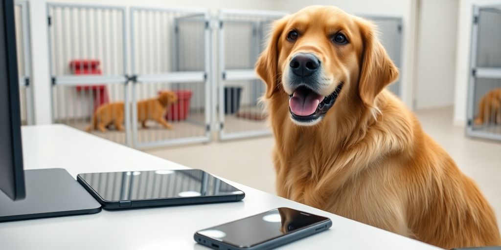 AI phone answering pet boarding kennel