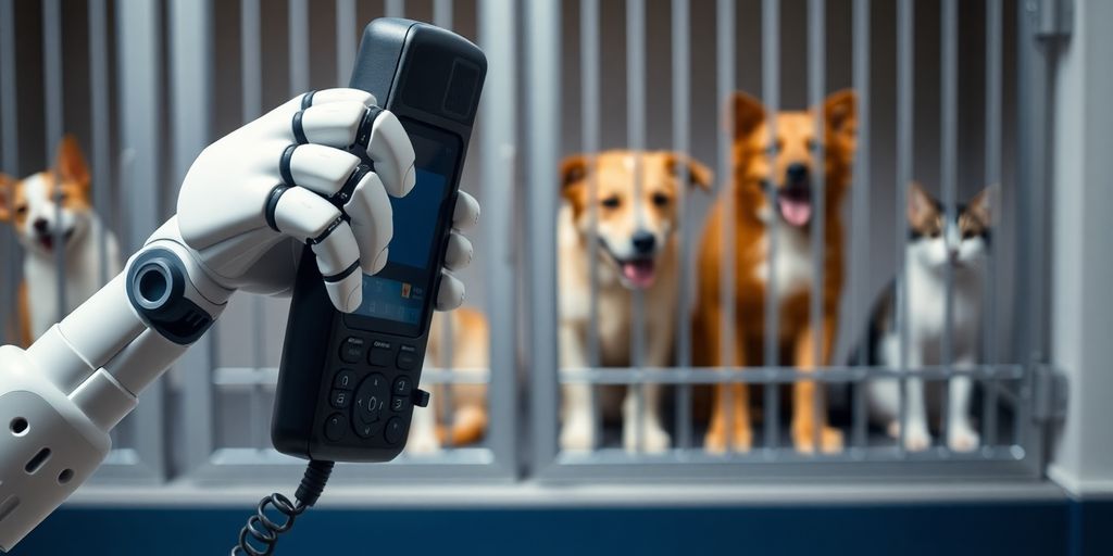 AI answering service for pet boarding kennel.
