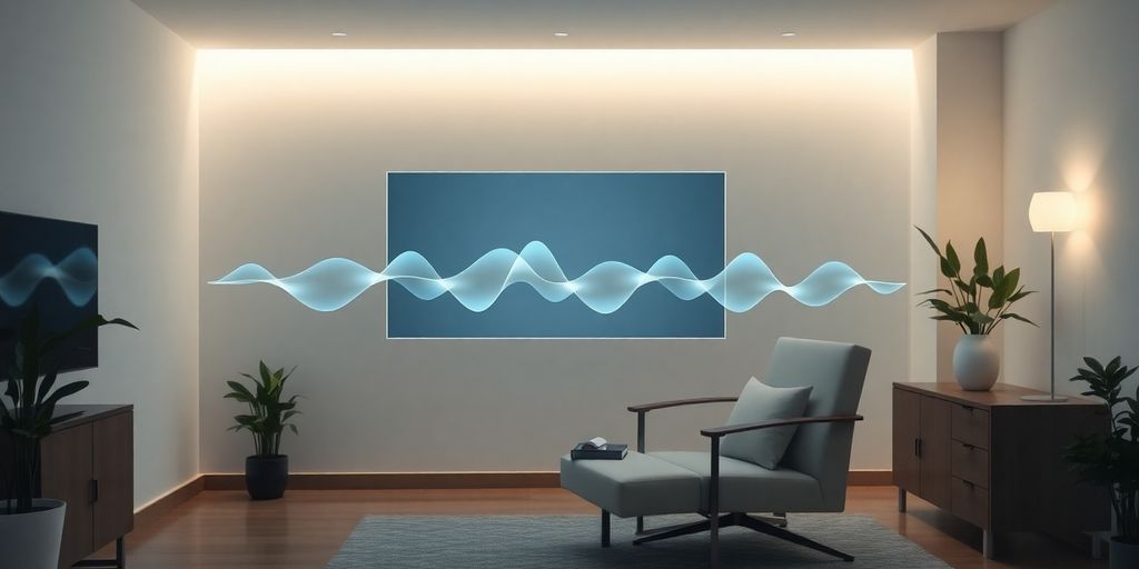 Therapist using AI virtual receptionist technology.