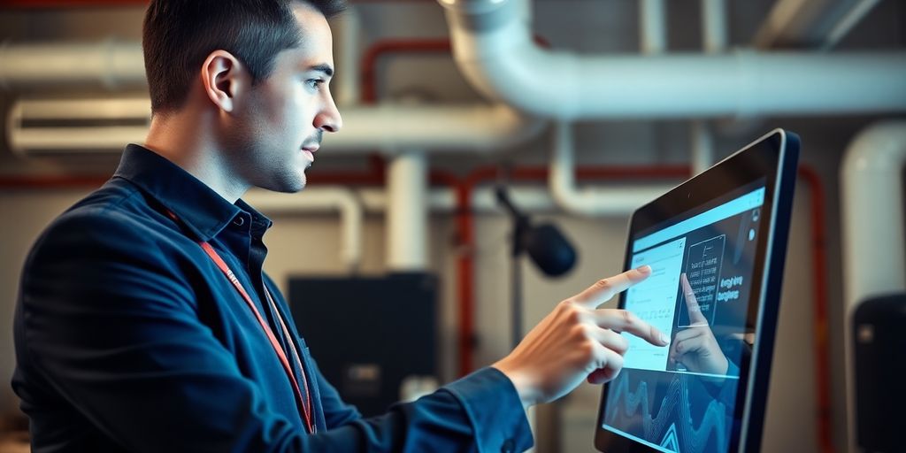AI helping HVAC business with virtual receptionist.