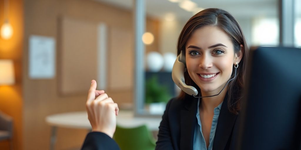 Insurance broker client call.