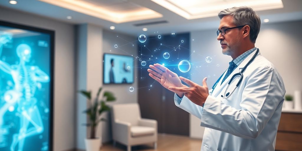 Chiropractor using advanced AI phone system
